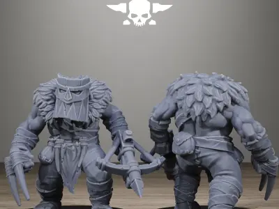 Orkaz Wild Squad 3D print model