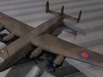 Avro York Mk-1 3D model