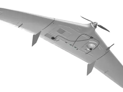 UNMANNED AERIAL VEHICLE TACHYON 3D model