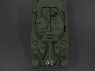 M4 Sherman Medium Tank Free 3D model