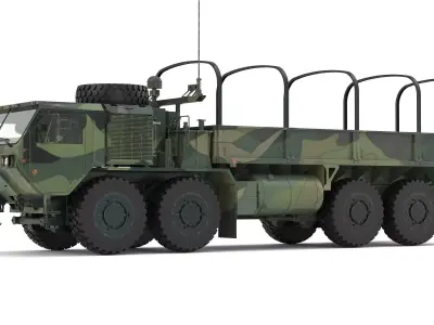 Cargo Truck HEMTT A4  3D model