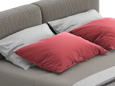 Bed Poliform Park Free 3D model