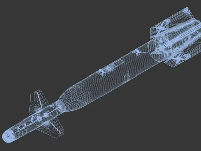 GBU-27 Paveway 3D model