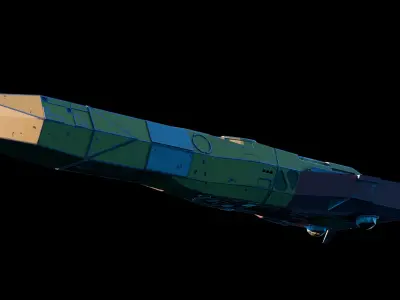 Latias Corvette Class Free 3D model