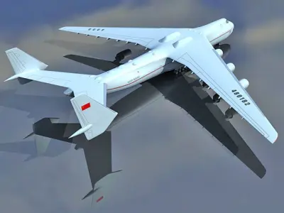 CCCP Antonov An-225  3D model