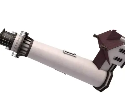 Pigeon Point Lighthouse 3D model