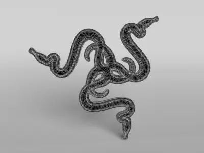 Razer Logo v3 008 Free low-poly 3D model