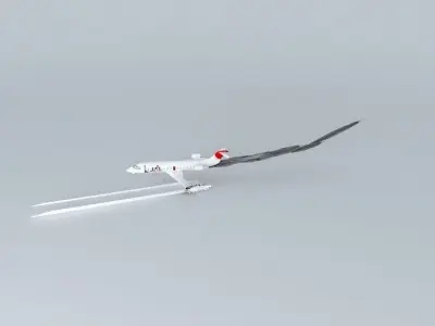 JAL Airlines Flight 79  Free 3D model