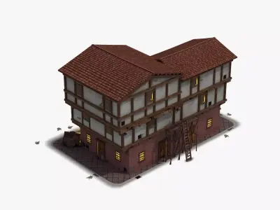 Ancient Mansion 3D model