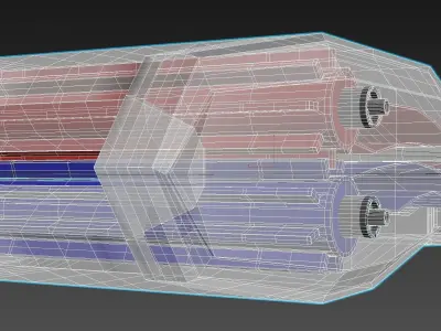 Inverted Coanda Aero Foil - Concept 3D model