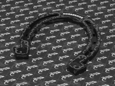 Horseshoe 3D model 3D model