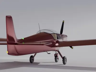  Light Sport Aircraft Zenith CH 650 3D model