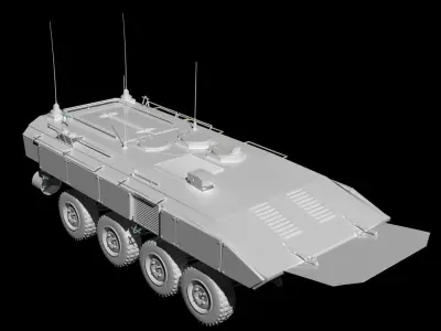 ACV Amphibious Combat Vehicle 3D model