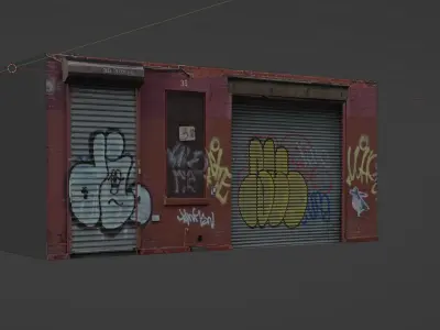 New York Small Commercial Building 3D model