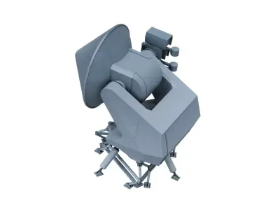 STIR 12 EO Mk2 radar 3D model