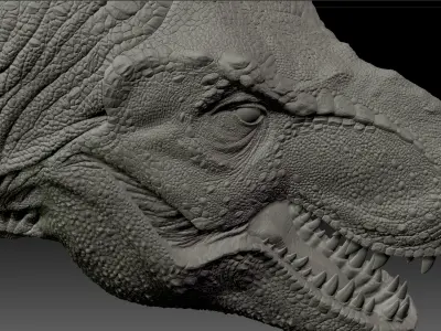 TREX ATC Paleo Art 3D model