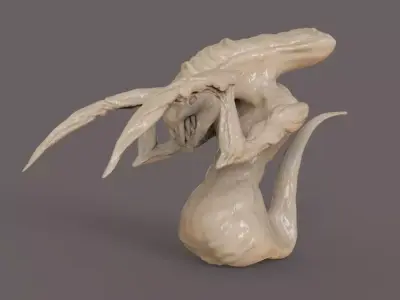 Alien Creature 3D print model order
