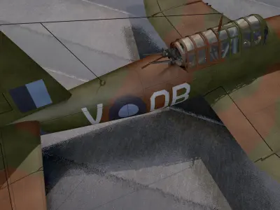 Vultee Vengeance Mk-1 - RAAF 3D model