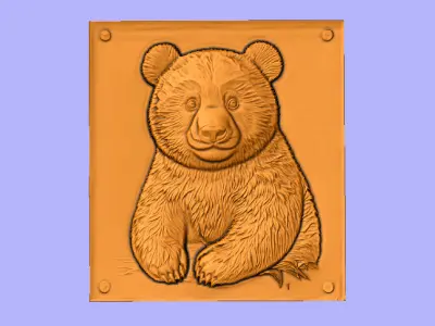 URSO PANDA  3D model