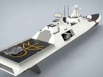 LCS Turki 3D model