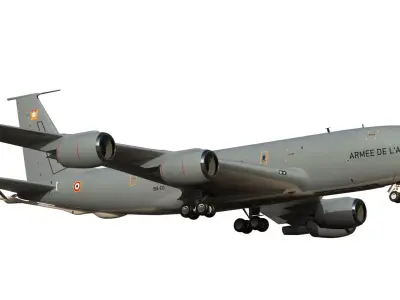 C-135FR  Stratotanker 3D model
