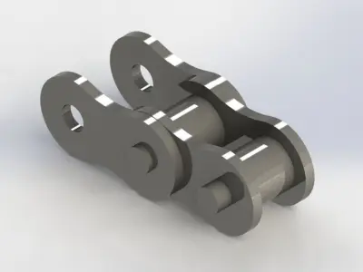 Bicycle Chain - Corrente de Bicicleta 3D model