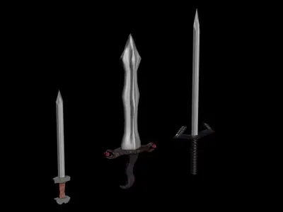 Sword Pack 3D model