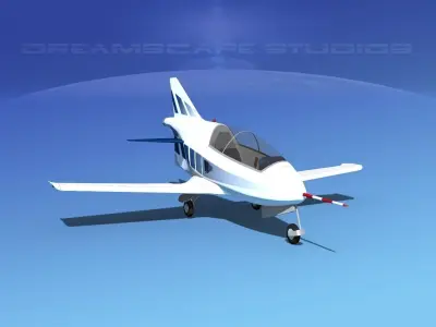 Bede BD-5J Microjet V10 3D model