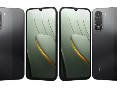 Xiaomi Poco C81 Pro All Colors 3D model