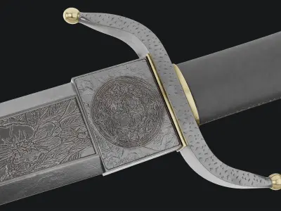 Falcon Dagger model weapon equipment 4k and 2k Free High Quality Free 3D model