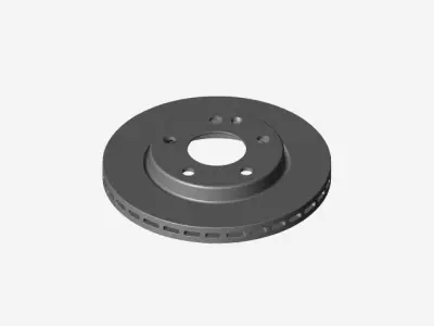 Disk brake Mercedes-Benz Class A160 Free 3D model