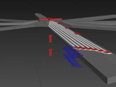 Ionwind Thruster assisted helicopter Rotor - Concept 3D model