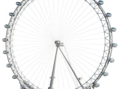London Eye 3D model