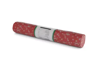 Meat snacks and cabanossi Salami Sticks Low-poly 3D model