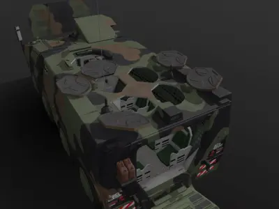 GTK Boxer APC IFV All Pack 3D model