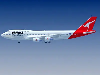 6 Textures for Boeing 3D model