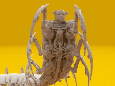 Omukade The Great Man Eater 3D print model