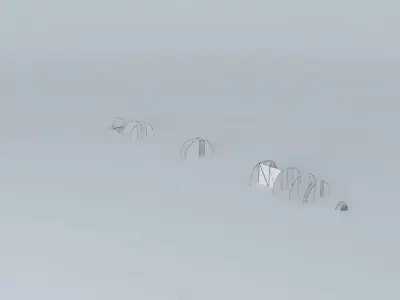 McDonnel Douglas MD11F Cargo Interior Free 3D model