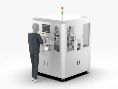 Automatic Winding Tape Machine 3D model