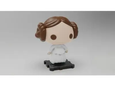 Princess Leia Organa 3D Printing Masterpiece 3D print model