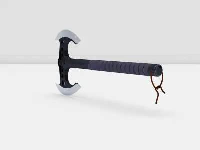 M48 Double Blade Axe 3D model
