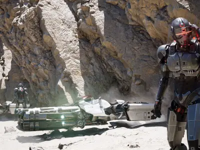 Android Sci-fi Police Robot soldier military 3D 3D model