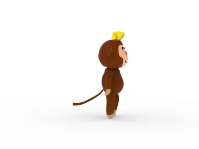 Monkey  smart 3D model
