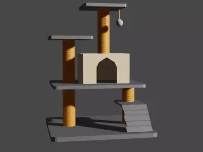 Cathouse Free 3D model