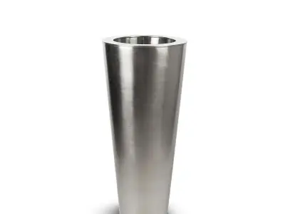 Coro Secrist Stainless Steel Pot Planter Free 3D model