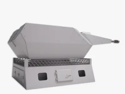 35MM Oerlikon Millenium Gun 3D model 3D model