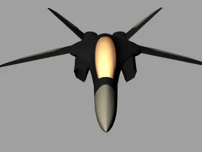 X-form fighter 3D model