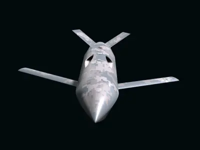 Speed Racer UAV 3D model