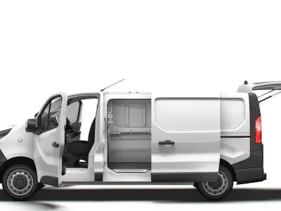 Mitsubishi Express L2H1 Tailgate HQInterior 2022 3D model