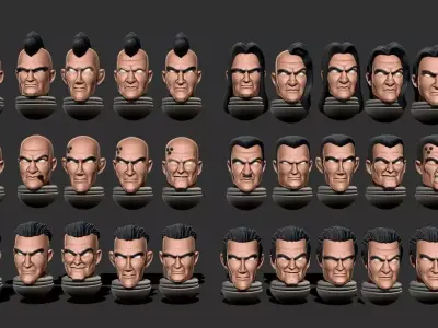marine warfaces and warface generator 3D print model